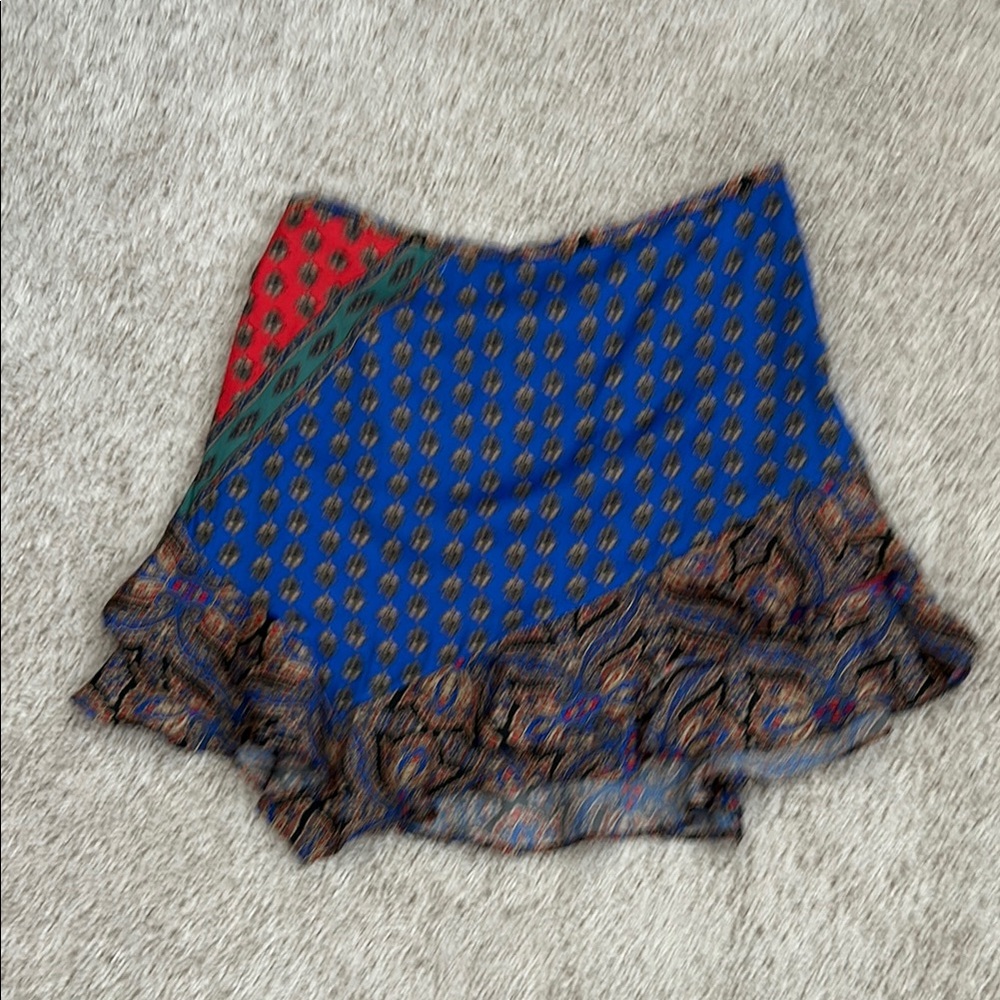 Free People Multicolor Patterned Skirt